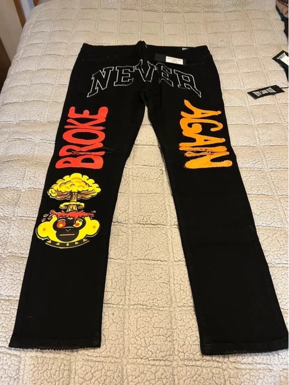 Never Broke Again Jeans size 44